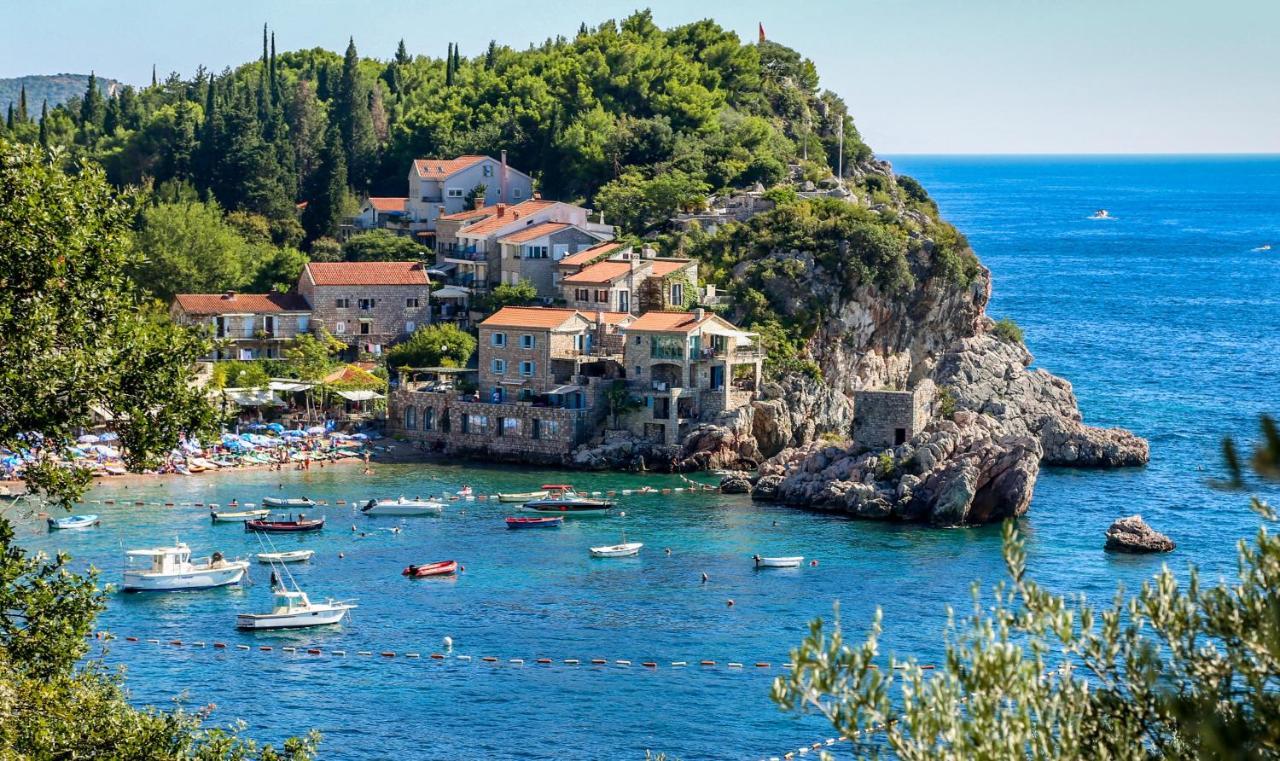 Zen Apartment Przno Sveti Stefan Esterno foto